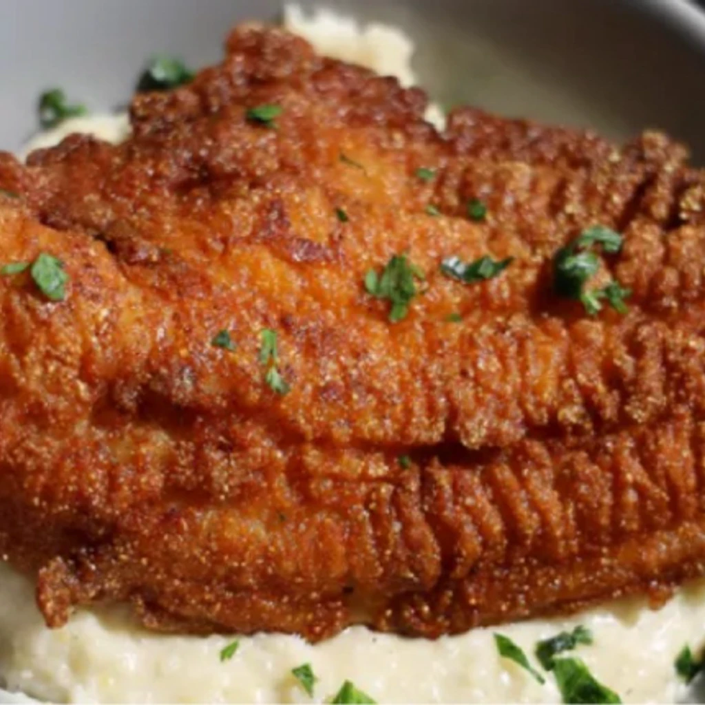 Catfish & Grits Combo w/ Juice